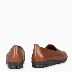 Cunas Confort<miMaO 360 - Mocasines Con Antifaz Camel