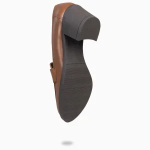 Mocasines Y Blucher<miMaO Mokka – Mocasin De Napa Con Tacón Camel