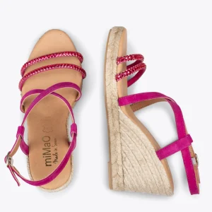 Esparto Y Alpargatas<miMaO Moraira - Cuna De Yute Fucsia