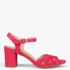 Sandalias De Tacón<miMaO Musa – Sandalias De Tacón Ancho Rojo