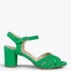 Sandalias De Tacón<miMaO Musa – Sandalias De Tacón Ancho Verde