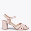 Sandalias De Tacón<miMaO Musa – Sandalias De Tacón Ancho Rosa