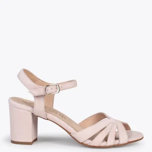 Sandalias De Tacón<miMaO Musa – Sandalias De Tacón Ancho Rosa