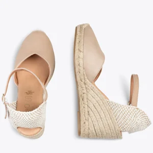 Esparto Y Alpargatas<miMaO Nerja – Cunas Altas De Esparto Beige
