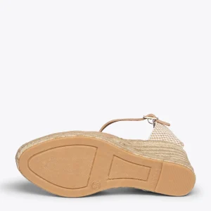 Esparto Y Alpargatas<miMaO Nerja – Cunas Altas De Esparto Beige