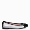 Mocasines Y Blucher<miMaO Nicolle – Bailarina Plana Con Puntera Plata
