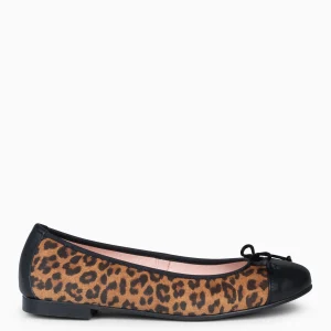 Mocasines Y Blucher<miMaO Nicolle – Bailarina Plana Con Puntera Leopardo