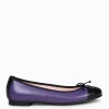 Mocasines Y Blucher<miMaO Nicolle – Bailarina Plana Con Puntera Morado
