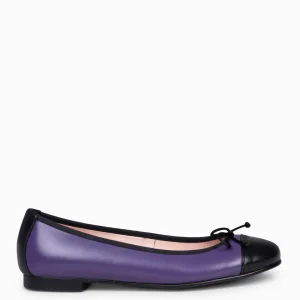 Mocasines Y Blucher<miMaO Nicolle – Bailarina Plana Con Puntera Morado