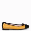 Mocasines Y Blucher<miMaO Nicolle – Bailarina Plana Con Puntera Amarillo