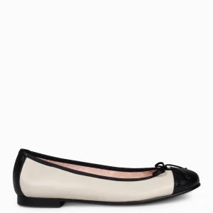 Mocasines Y Blucher<miMaO Nicolle – Bailarina Plana Con Puntera Beige