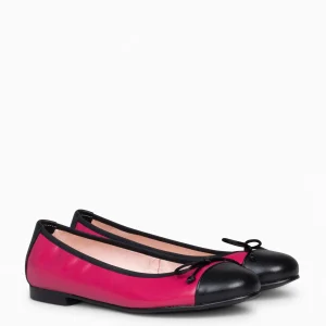 Mocasines Y Blucher<miMaO Nicolle – Bailarina Plana Con Puntera Fucsia