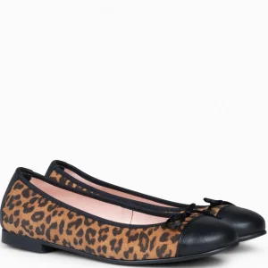 Mocasines Y Blucher<miMaO Nicolle – Bailarina Plana Con Puntera Leopardo
