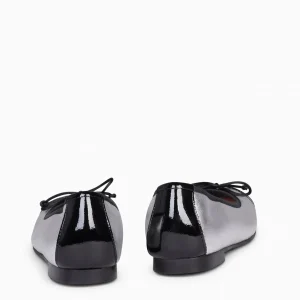 Mocasines Y Blucher<miMaO Nicolle – Bailarina Plana Con Puntera Plata