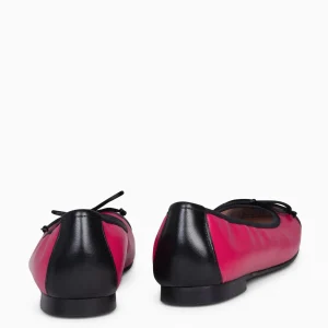 Mocasines Y Blucher<miMaO Nicolle – Bailarina Plana Con Puntera Fucsia