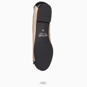 Mocasines Y Blucher<miMaO Nicolle – Bailarina Plana Con Puntera Taupe