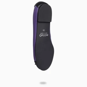 Mocasines Y Blucher<miMaO Nicolle – Bailarina Plana Con Puntera Morado