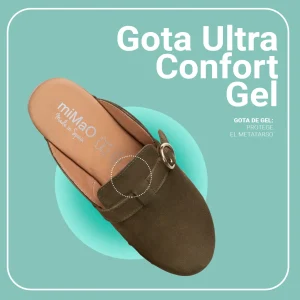 Sandalias De Tacón<miMaO Niza – Zuecos Con Tacón Bajo Y Plataforma Kaki