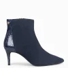 Botines De Mujer<miMaO Nuit - Botin Con Tacón Fino Marino