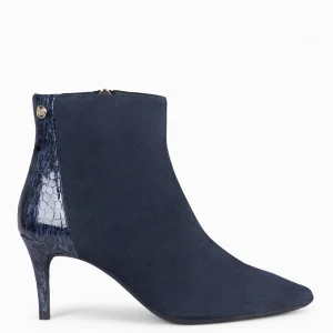 Botines De Mujer<miMaO Nuit - Botin Con Tacón Fino Marino