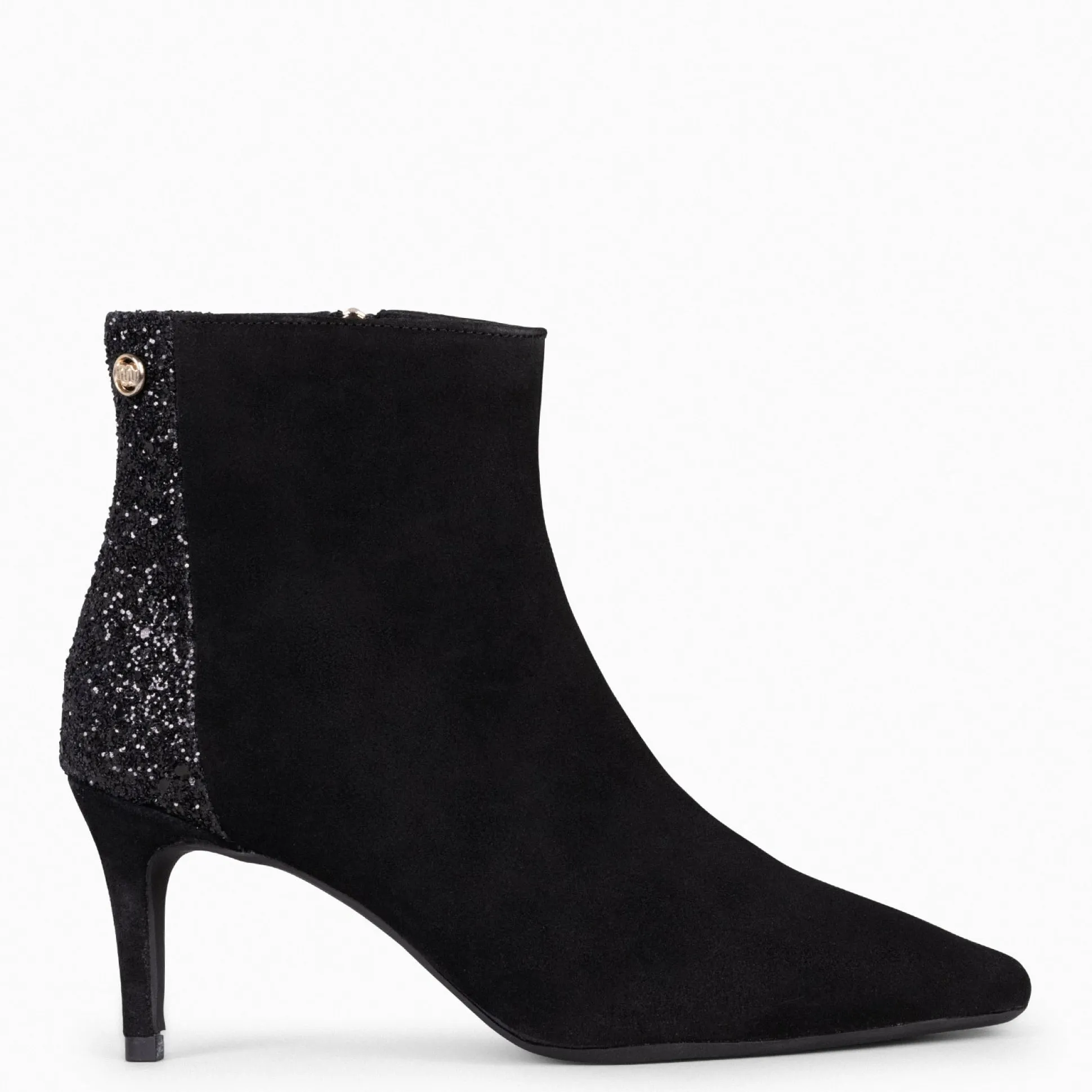 nuit__botin_con_tacn_fino_0-3.webp Botines De Mujer<miMaO Nuit - Botin Con Tacón Fino Negro Glitter