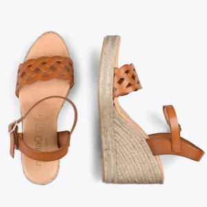 Esparto Y Alpargatas<miMaO Oasis – Cunas De Esparto Tostado Con Trenza Camel