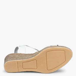 Esparto Y Alpargatas<miMaO Oasis – Cunas De Esparto Tostado Con Trenza Blanco
