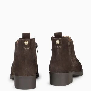 Botines De Mujer<miMaO Ohio - Botines Bajos Para Mujer En Color Marron