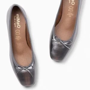 Mocasines Y Blucher<miMaO Opera – Bailarinas Con Tacón Plata