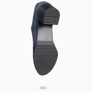 Mocasines Y Blucher<miMaO Oxford – Blucher De Mujer Con Tacón Marino