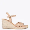 Esparto Y Alpargatas<miMaO Oyambre - Sandalias Con Cuna De Esparto Cangrejera Nude