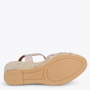 Esparto Y Alpargatas<miMaO Oyambre - Sandalias Con Cuna De Esparto Cangrejera Arena