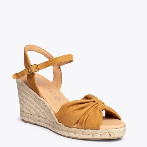 Esparto Y Alpargatas<miMaO Palma Sandalias De Esparto Con Cuna Camel