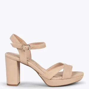 Sandalias De Tacón<miMaO Paris – Sandalias De Fiesta Con Tacón Alto Y Plataforma Arena