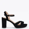 Sandalias De Tacón<miMaO Paris – Sandalias De Fiesta Con Tacón Alto Y Plataforma Negro