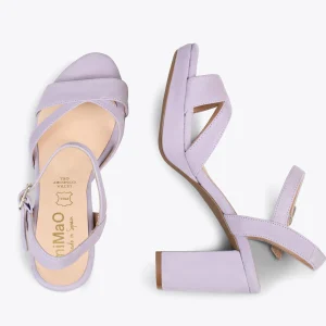 Sandalias De Tacón<miMaO Paris – Sandalias De Fiesta Con Tacón Alto Y Plataforma Lila