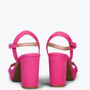 Sandalias De Tacón<miMaO Paris – Sandalias De Fiesta Con Tacón Alto Y Plataforma Fucsia