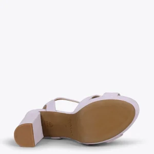 Sandalias De Tacón<miMaO Paris – Sandalias De Fiesta Con Tacón Alto Y Plataforma Lila