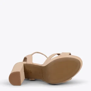 Sandalias De Tacón<miMaO Paris – Sandalias De Fiesta Con Tacón Alto Y Plataforma Arena