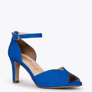 Sandalias De Tacón<miMaO Petalo – Sandalias De Tacón Alto Elegantes Azul