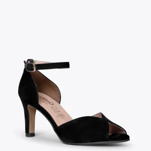 Sandalias De Tacón<miMaO Petalo – Sandalias De Tacón Alto Elegantes Negro
