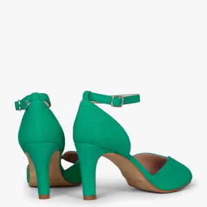 Sandalias De Tacón<miMaO Petalo – Sandalias De Tacón Alto Elegantes Verde