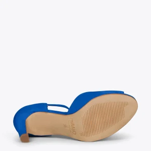 Sandalias De Tacón<miMaO Petalo – Sandalias De Tacón Alto Elegantes Azul