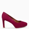 Zapatos De Fiesta<miMaO Plataforma - Zapatos De Tacón Alto Y Plataforma Granate