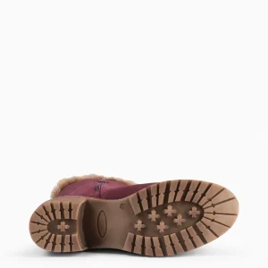 Botas<miMaO Polar – Botas Hidrofugas De Mujer Burdeos