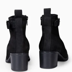 Botines De Mujer<miMaO Seattle - Botines Serraje Mujer En Color Negro