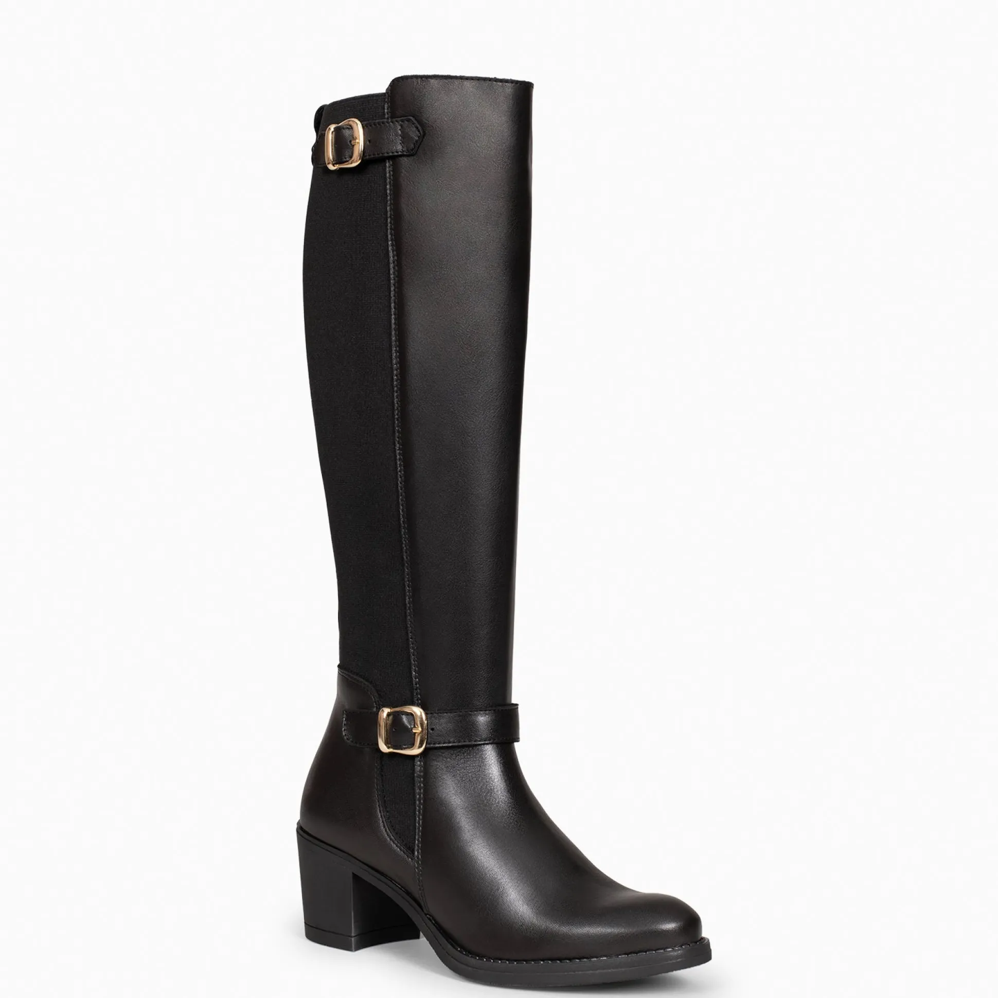 sena__botas_de_vestir_con_1.webp Botas<miMaO Sena – Botas De Vestir Con Cana Elastica Negro