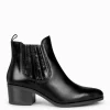 Botines De Mujer<miMaO Shelly - Botines Camperos Mujer Negro
