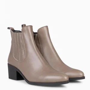 Botines De Mujer<miMaO Shelly - Botines Camperos Mujer Taupe