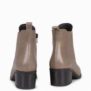 Botines De Mujer<miMaO Shelly - Botines Camperos Mujer Taupe